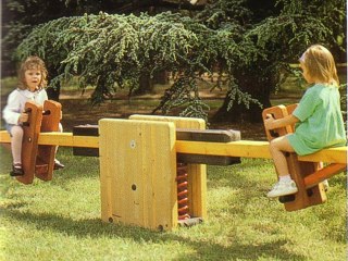 Federwippe f�r 2 Personen